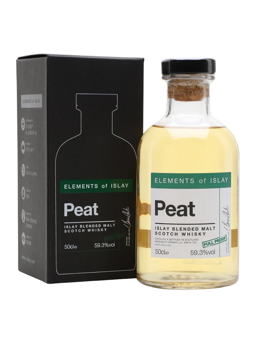 Peat – Full Proof Elements of Islay Islay Blended Malt Scotch Whisky | 500ML - Whiskey