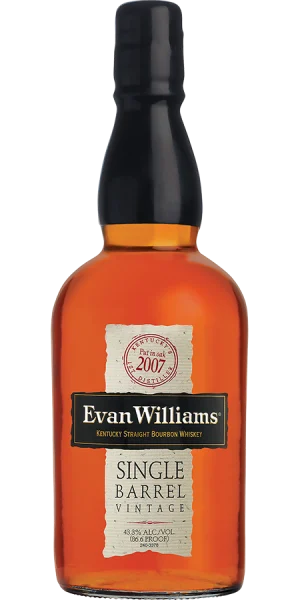 Evan Williams Single Barrel Vintage 2007 Straight Bourbon Whiskey
