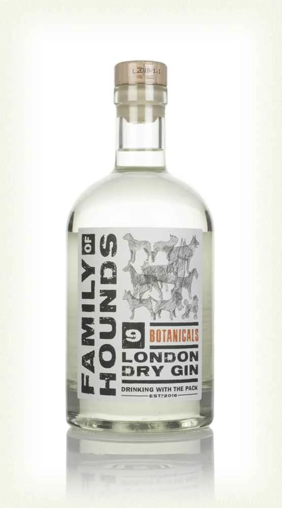 Family of Hounds 9 Botanicals London Dry Gin | 700ML - Ginebra