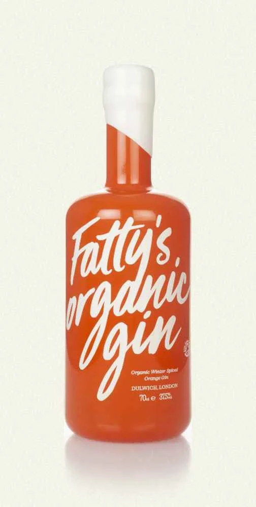 Ginebra de naranja especiada de invierno orgánica de Fatty's | 700ML