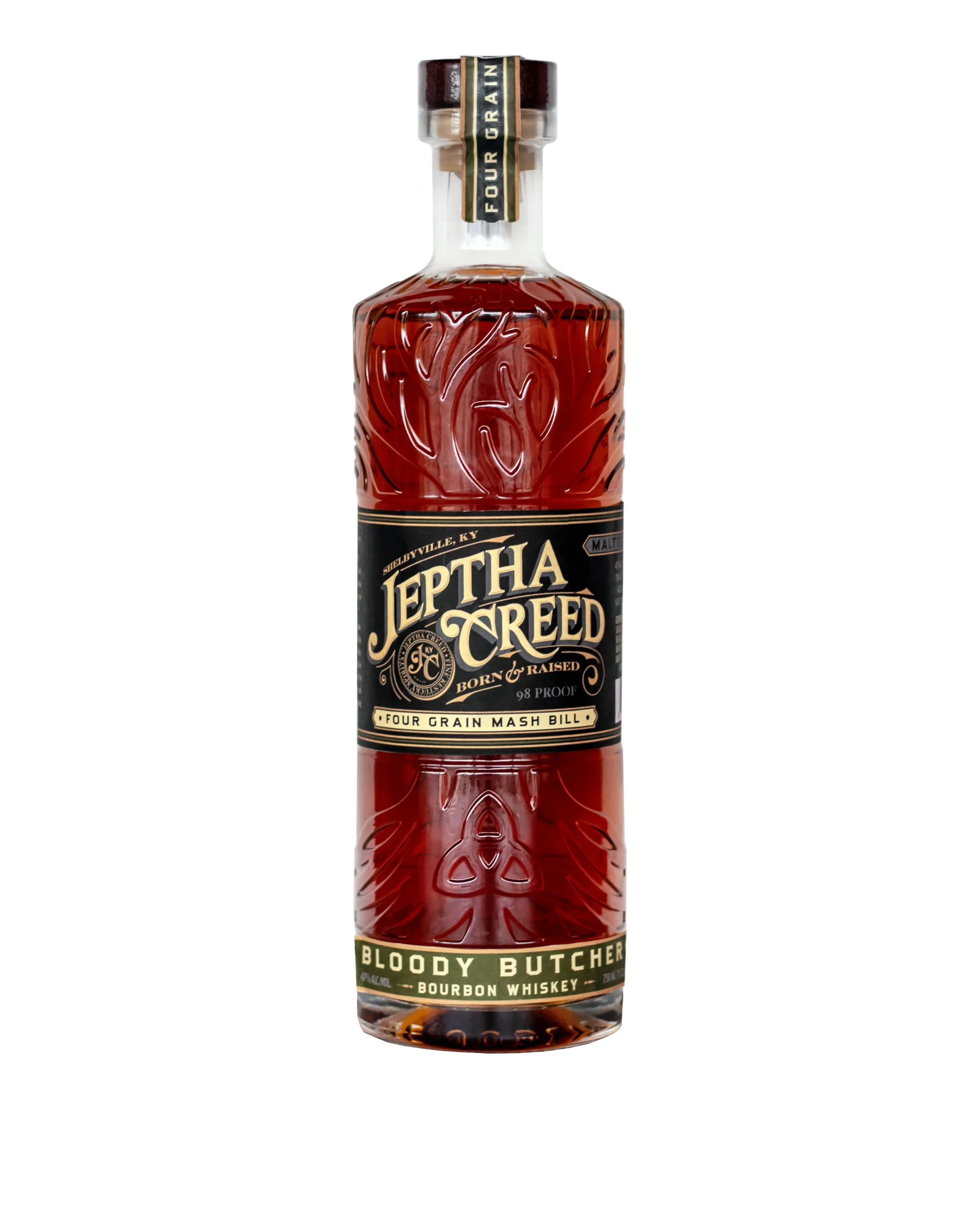 Jeptha Creed Straight 4-Grain Bourbon Whiskey