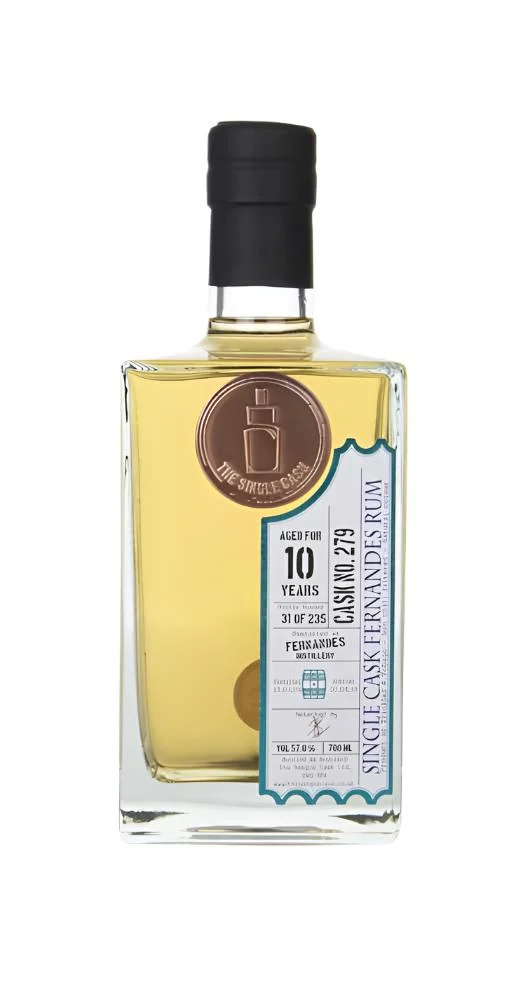 Fernandes 10 años 2009 (barrica 279) - El ron trinitense de barrica única | 700ML