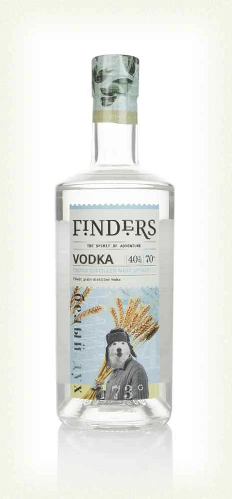 Finders Vodka en inglés | 700ML