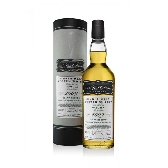 Caol Ila 2009 Primeras Ediciones Whisky Escocés De Malta