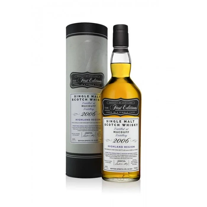 Macduff 2006 First Editions Single Malt Scotch Whisky - Whiskey