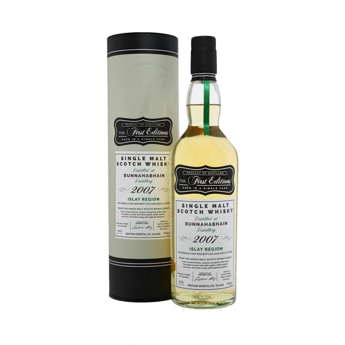 Bunnahabhain 2007 - Edición 2018 Primeras ediciones Whisky escocés de malta única de 11 años