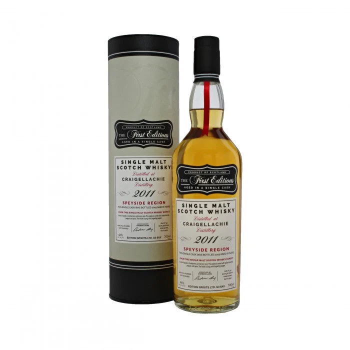 Craigellachie 2011 First Editions 8 Year Old Single Malt Scotch Whisky - Whiskey