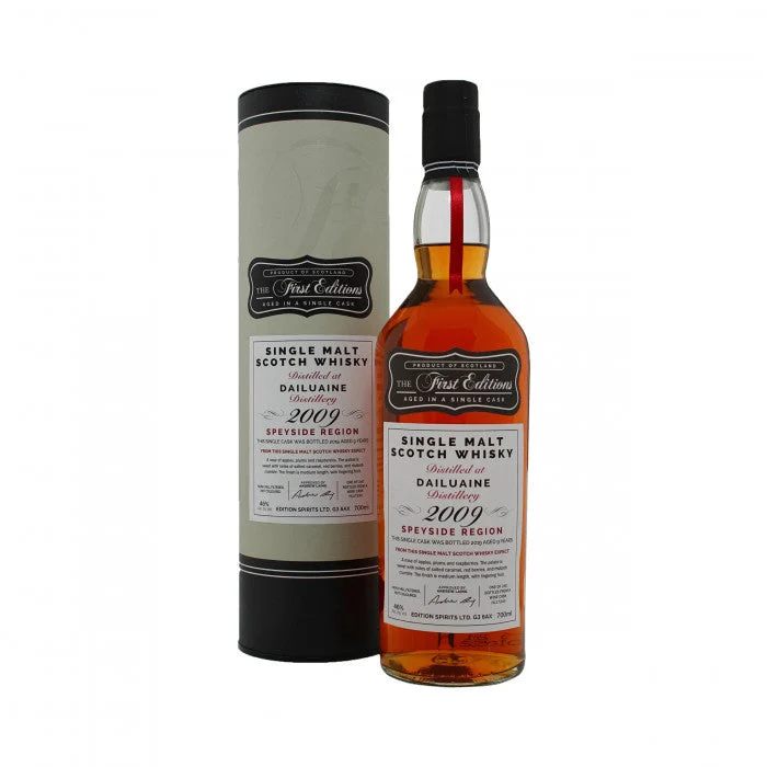 Dailuaine 2009 First Editions 9 Year Old Single Malt Scotch Whisky - Whiskey