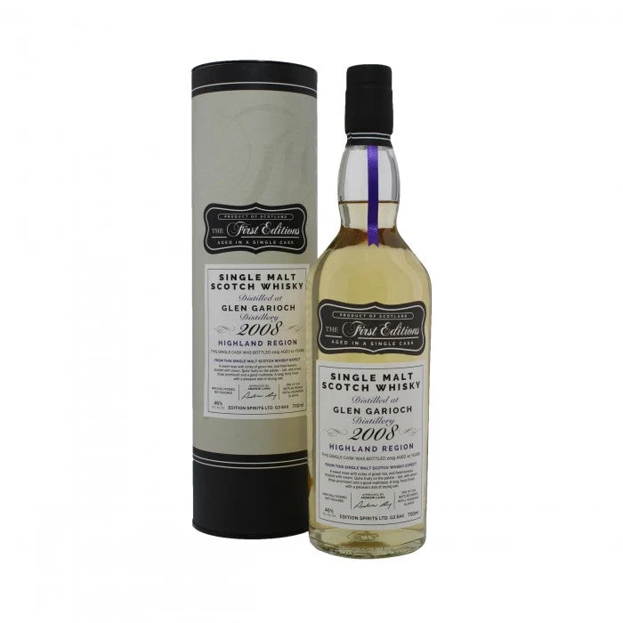 Glen Garioch 2008 First Editions 10 Year Old Single Malt Scotch Whisky - Whiskey