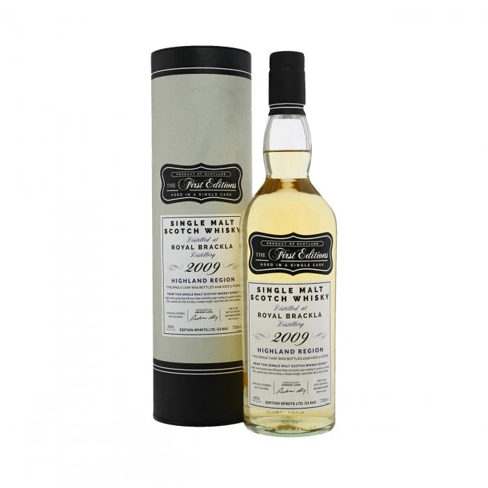 Royal Brackla 2009 The First Editions Whisky escocés de malta única de 9 años - Whiskey
