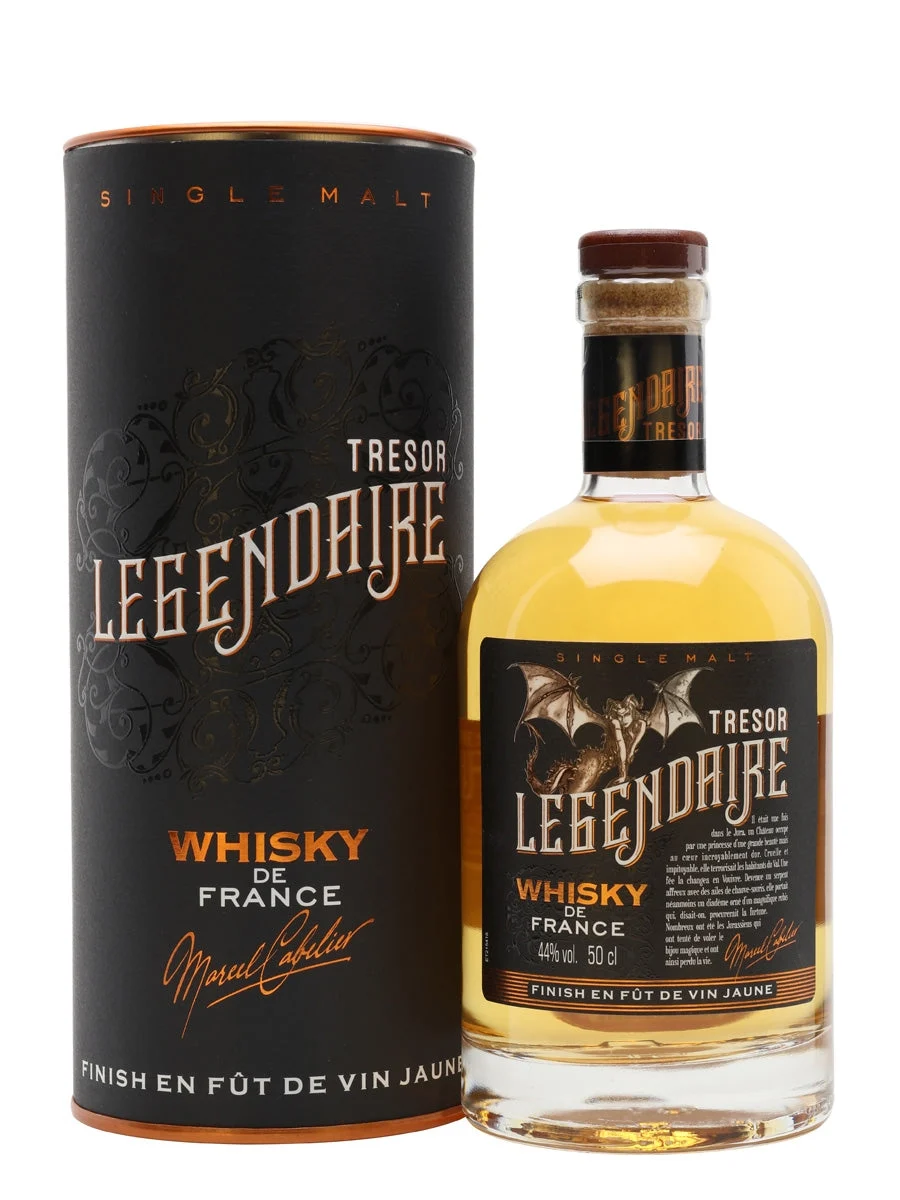 Legendaire Tresor Vin Jaune Finish French Single Malt Whisky | 500ML - Whiskey
