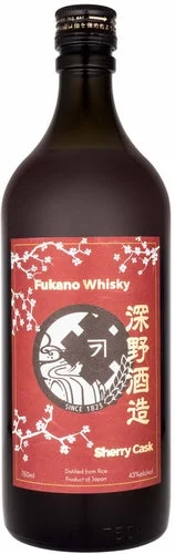Fukano Sherry Cask Limited Edition Japanese Whisky - Whiskey