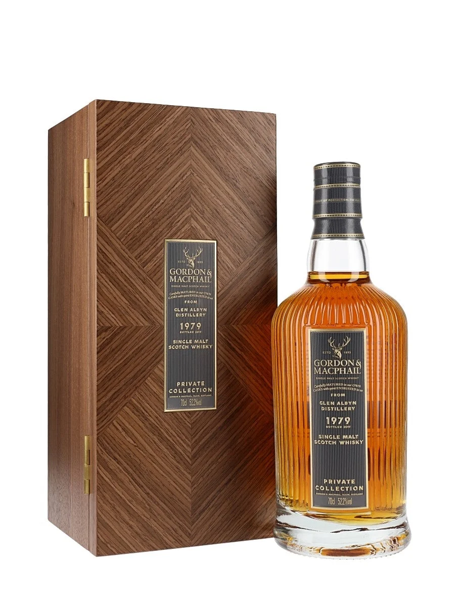 Glen Albyn 1979 40 Year Old Gordon & MacPhail's Private Collection Single Malt Scotch Whisky - Whiskey