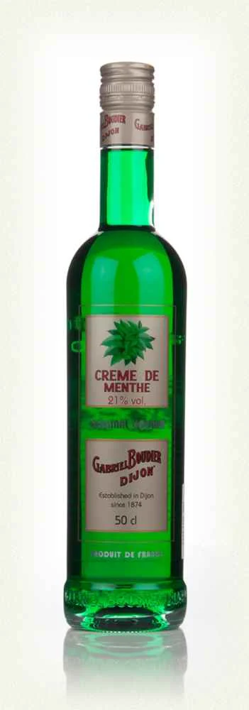 Gabriel Boudier Crème De Menthe (Mint) (Green) (Bartender Range) | 500ML - Liqueur