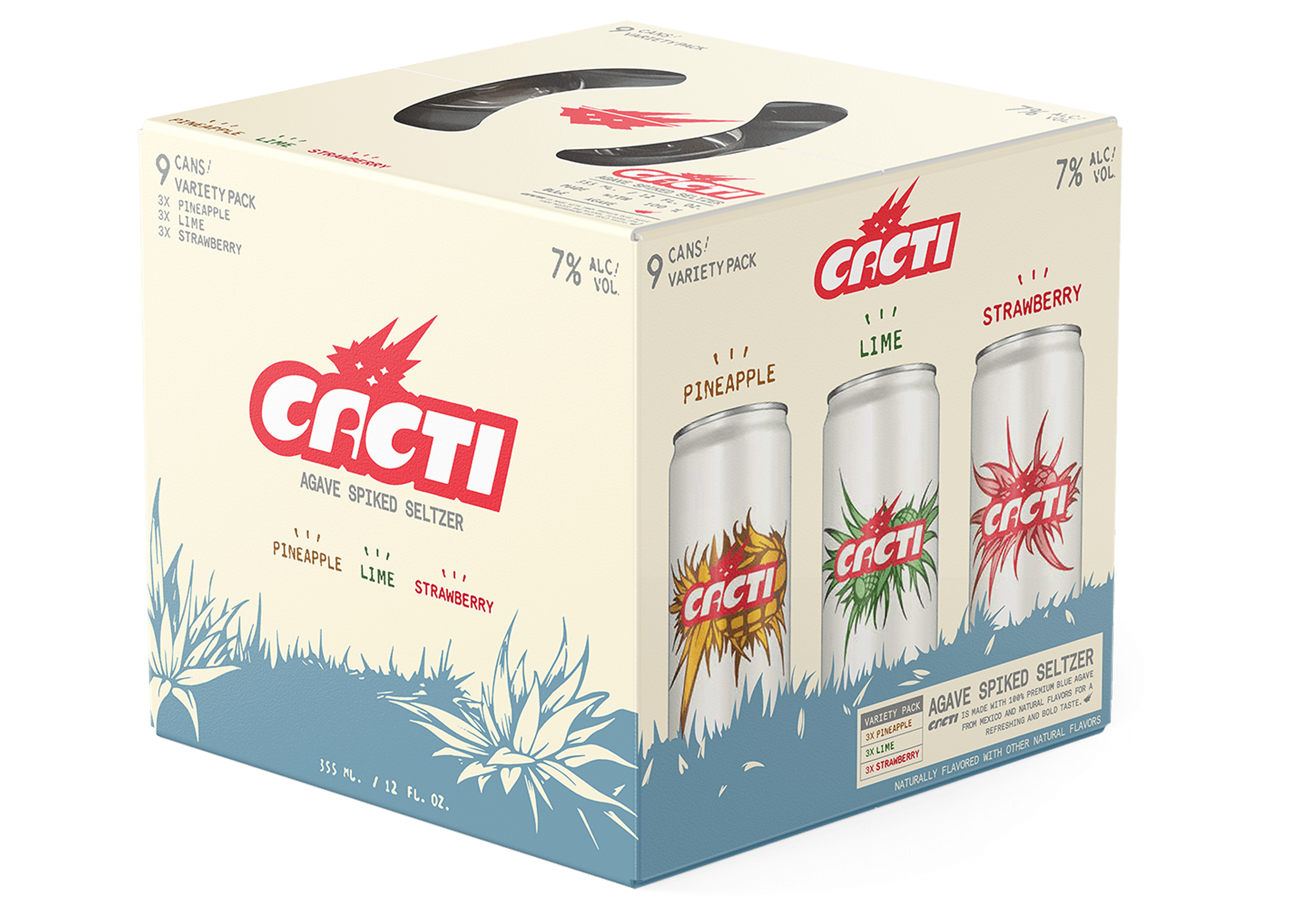 Travis Scott | Cacti Variety Pack - Agave Spiked Seltzer