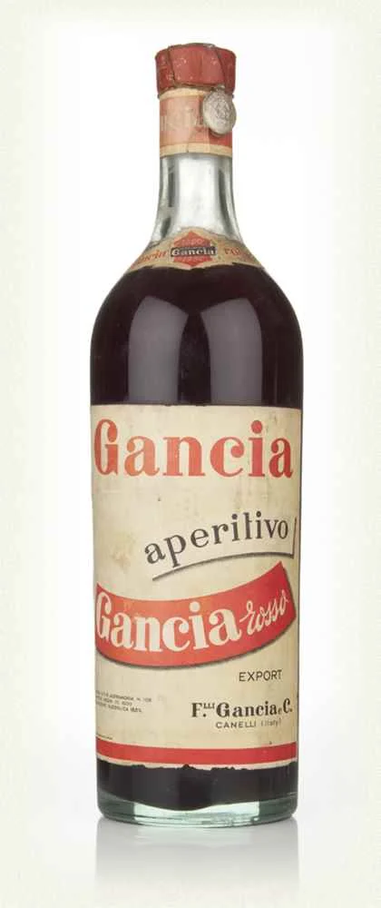 Gancia Aperitivo Rosso - Vermú italiano 1949-59 | 1L