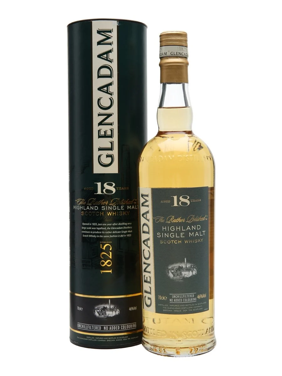 Glencadam 18 Year Old Highland Single Malt Scotch Whisky | 700ML - Whiskey