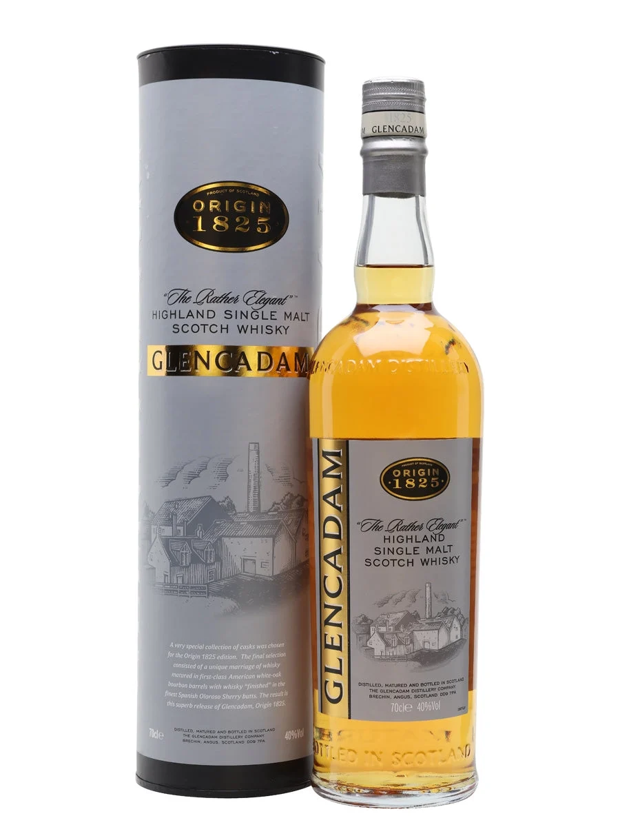 Glencadam Origin 1825 Sherry Cask Finish Highland Single Malt Scotch Whisky | 700ML - Whiskey