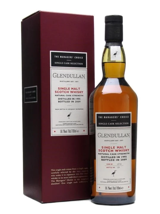 Glendullan 1995 13 Year Old Managers' Choice Speyside Single Malt Scotch Whisky | 700ML - Whiskey
