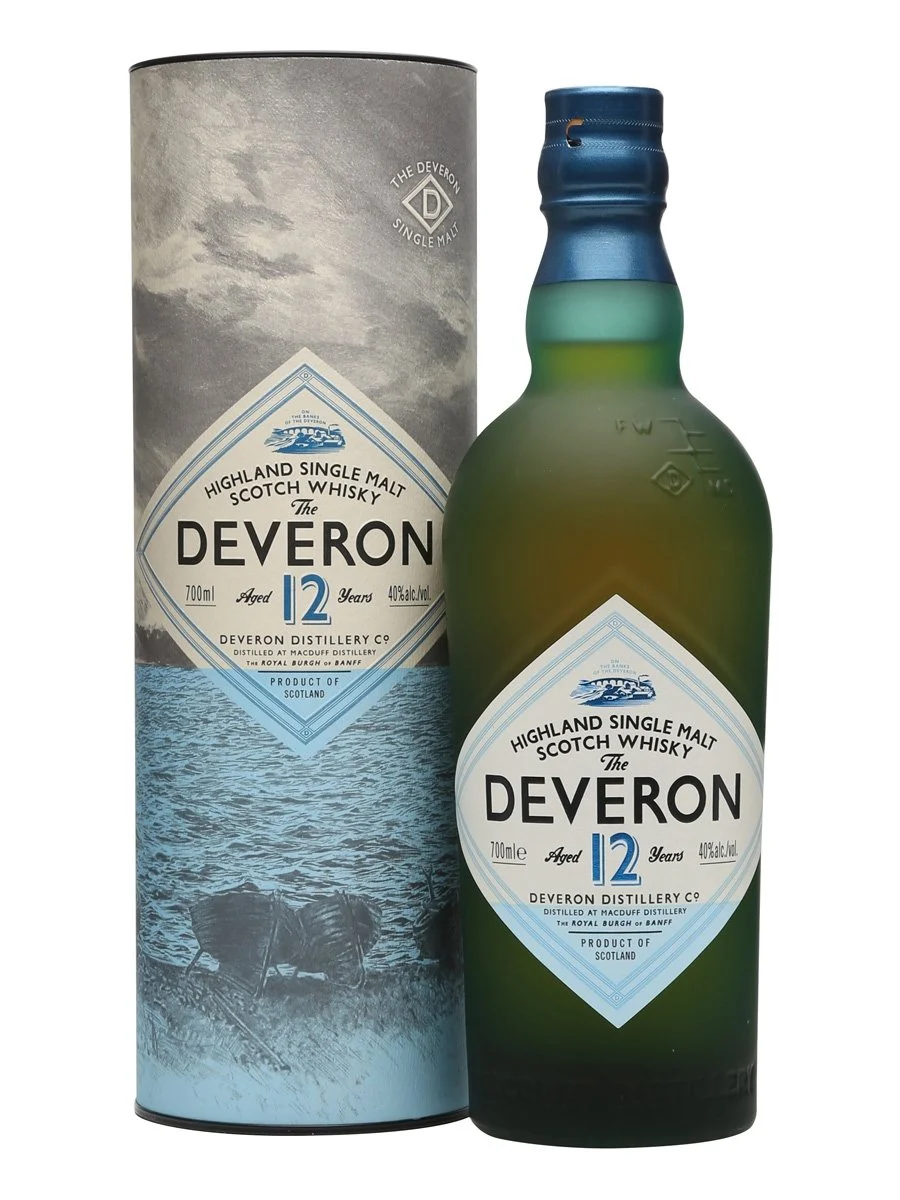 Whisky escocés de pura malta Highland Deveron de 12 años | 700ML