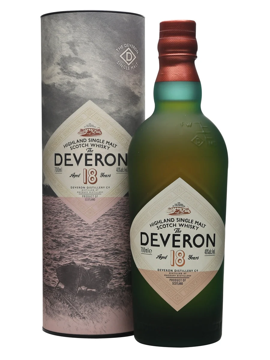 Whisky escocés de pura malta Highland Deveron de 18 años | 700ML - Whiskey