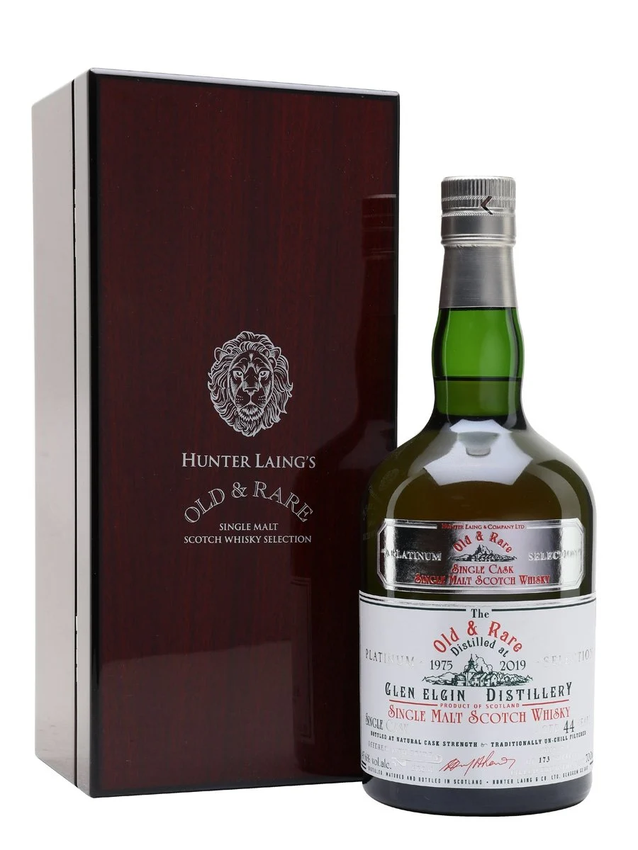 Glen Elgin 1975 44 Year Old Old & Rare Speyside Single Malt Scotch Whisky | 700ML - Whiskey