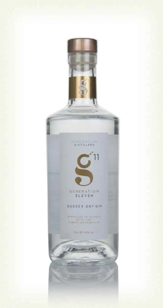 Ginebra inglesa seca Generación 11 Sussex | 700ML
