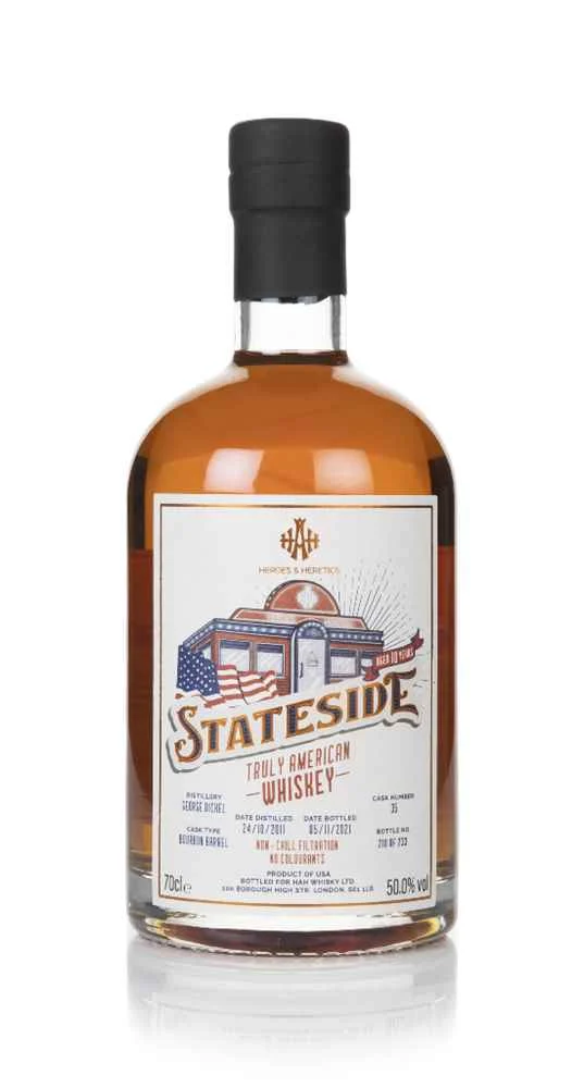 George Dickel 10 Year Old 2011 (cask 35) - Stateside (Heroes & Heretics) American Whiskey | 700ML