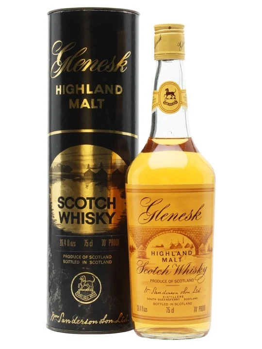 Glenesk Bot.1970s Highland Single Malt Scotch Whisky - Whiskey