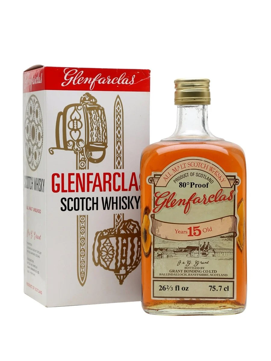 Glenfarclas 15 Year Old Bot.1970s Speyside Single Malt Scotch Whisky | 757ML - Whiskey