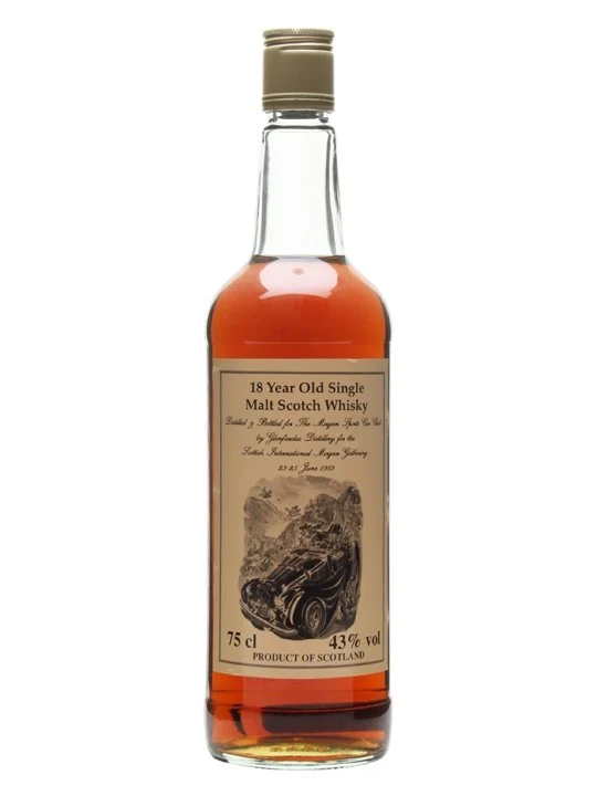 Glenfarclas Morgan 18 Year Old Bot.1980s Speyside Single Malt Scotch Whisky - Whiskey