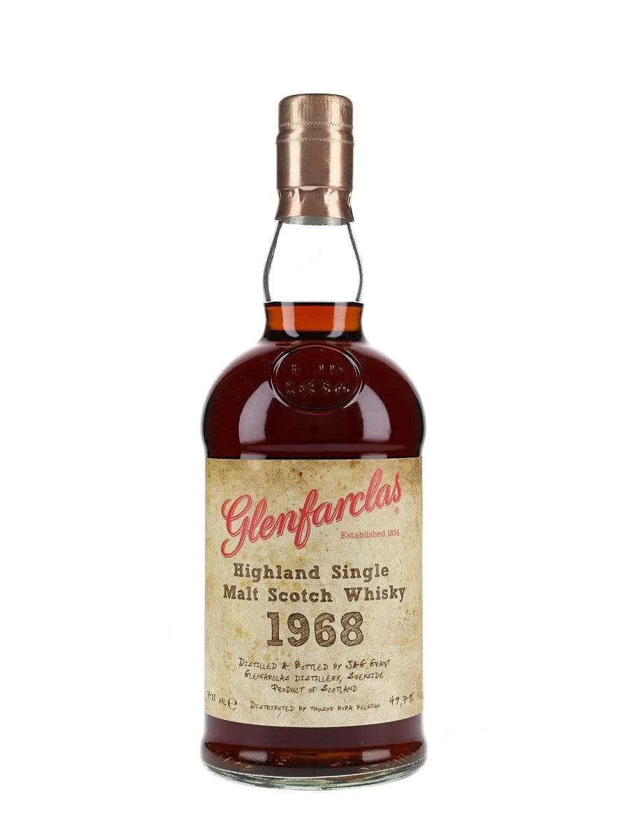 Glenfarclas 1968 41 Year Old Sherry Casks #702 & 5240 Speyside Single Malt Scotch Whisky | 700ML - Whiskey