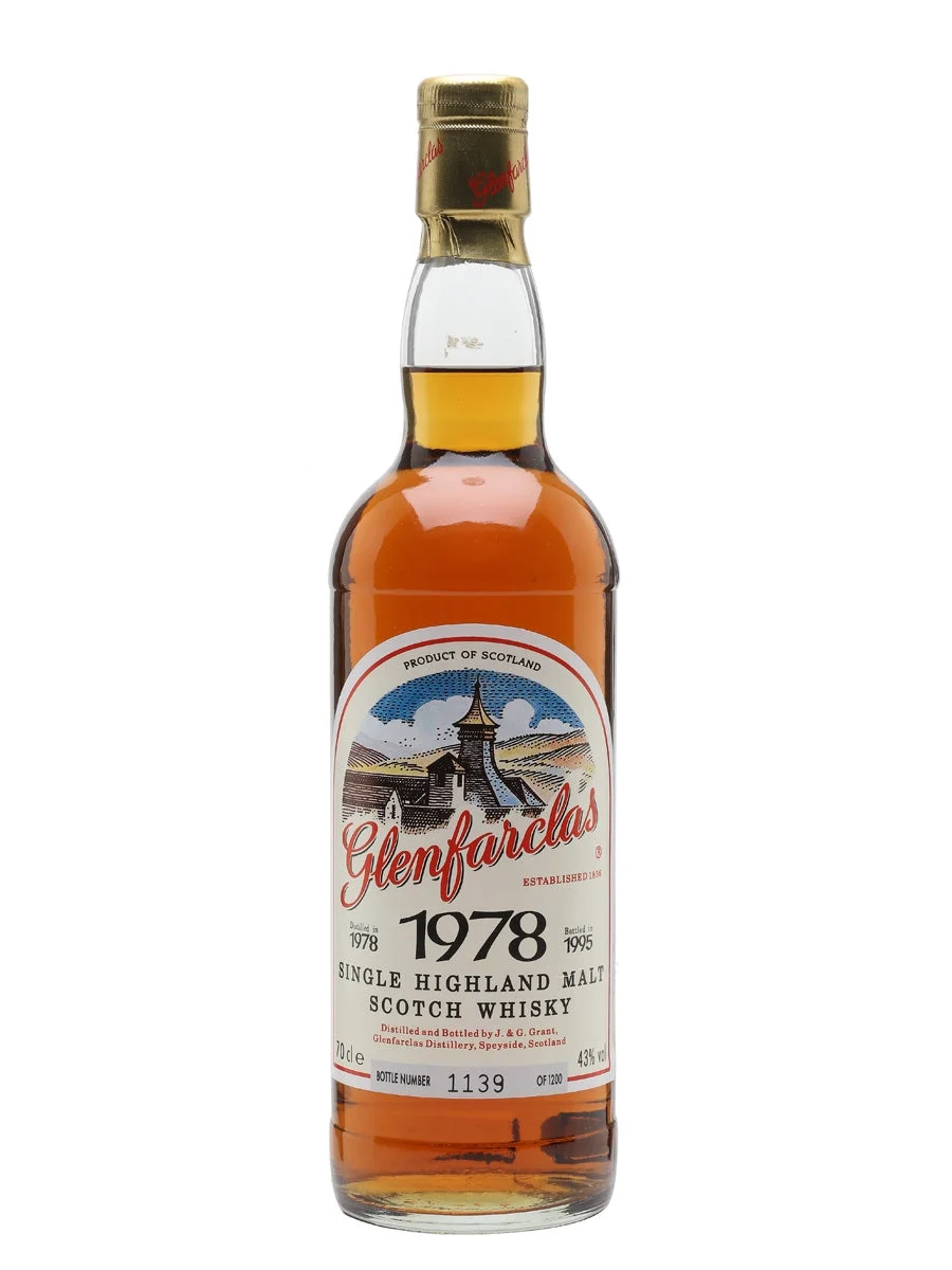 Glenfarclas 1978 Bot.1995 Speyside Single Malt Scotch Whisky | 700ML - Whiskey