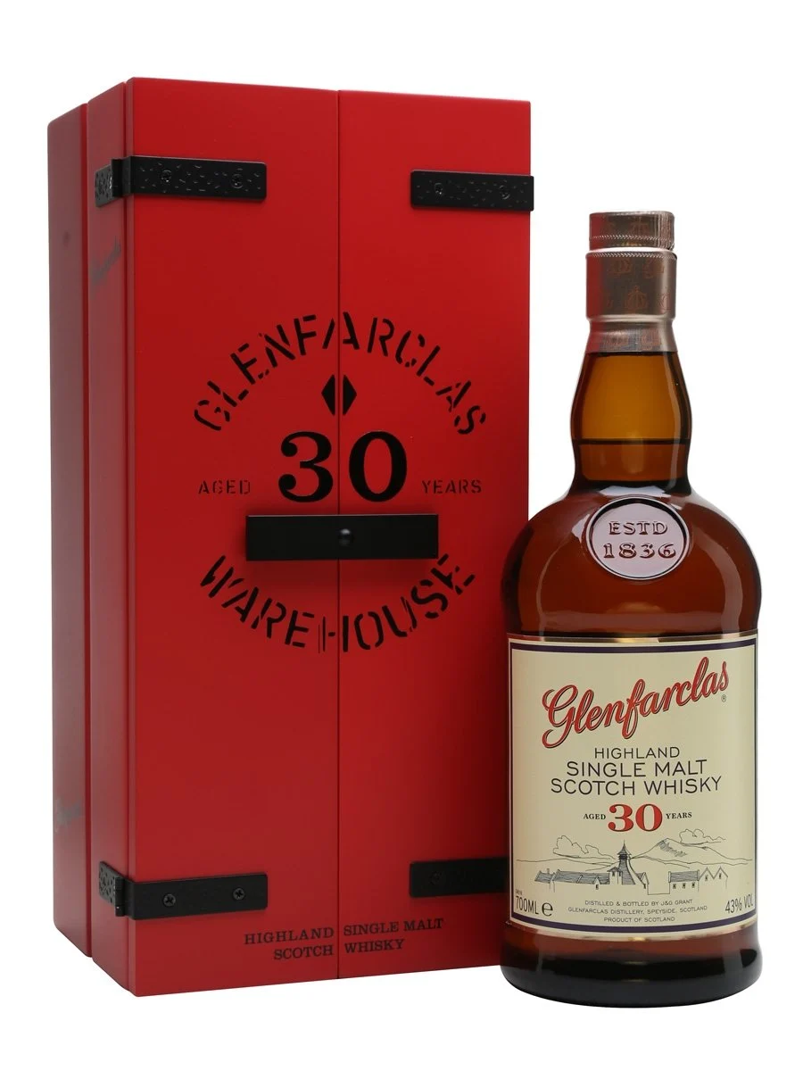 Glenfarclas 30 Year Old 180 Years In Production Speyside Single Malt Scotch Whisky | 700ML - Whiskey