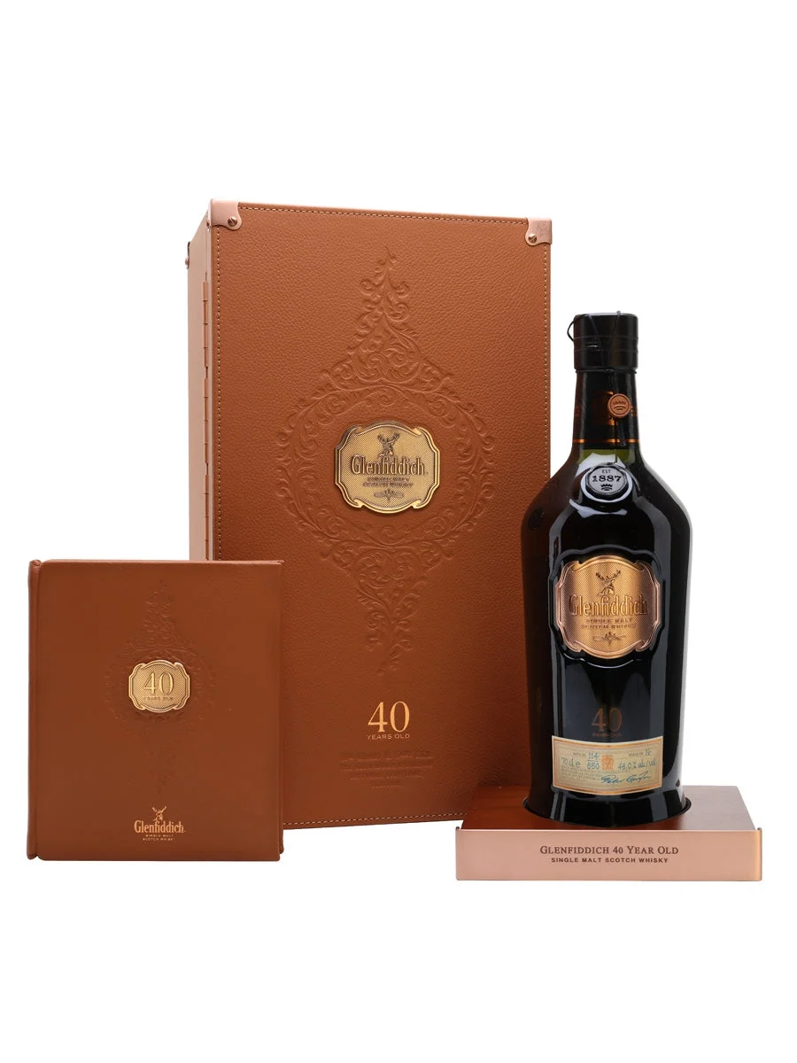 Glenfiddich 40 Year Old Release 16 Bot.2019 Speyside Single Malt Scotch Whisky | 700ML - Whiskey