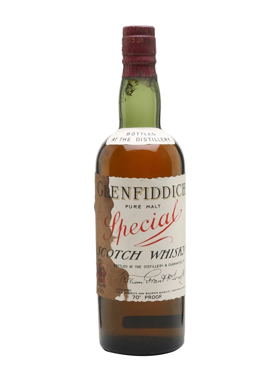Glenfiddich Special Bot.1950s Speyside Single Malt Scotch Whisky - Whiskey