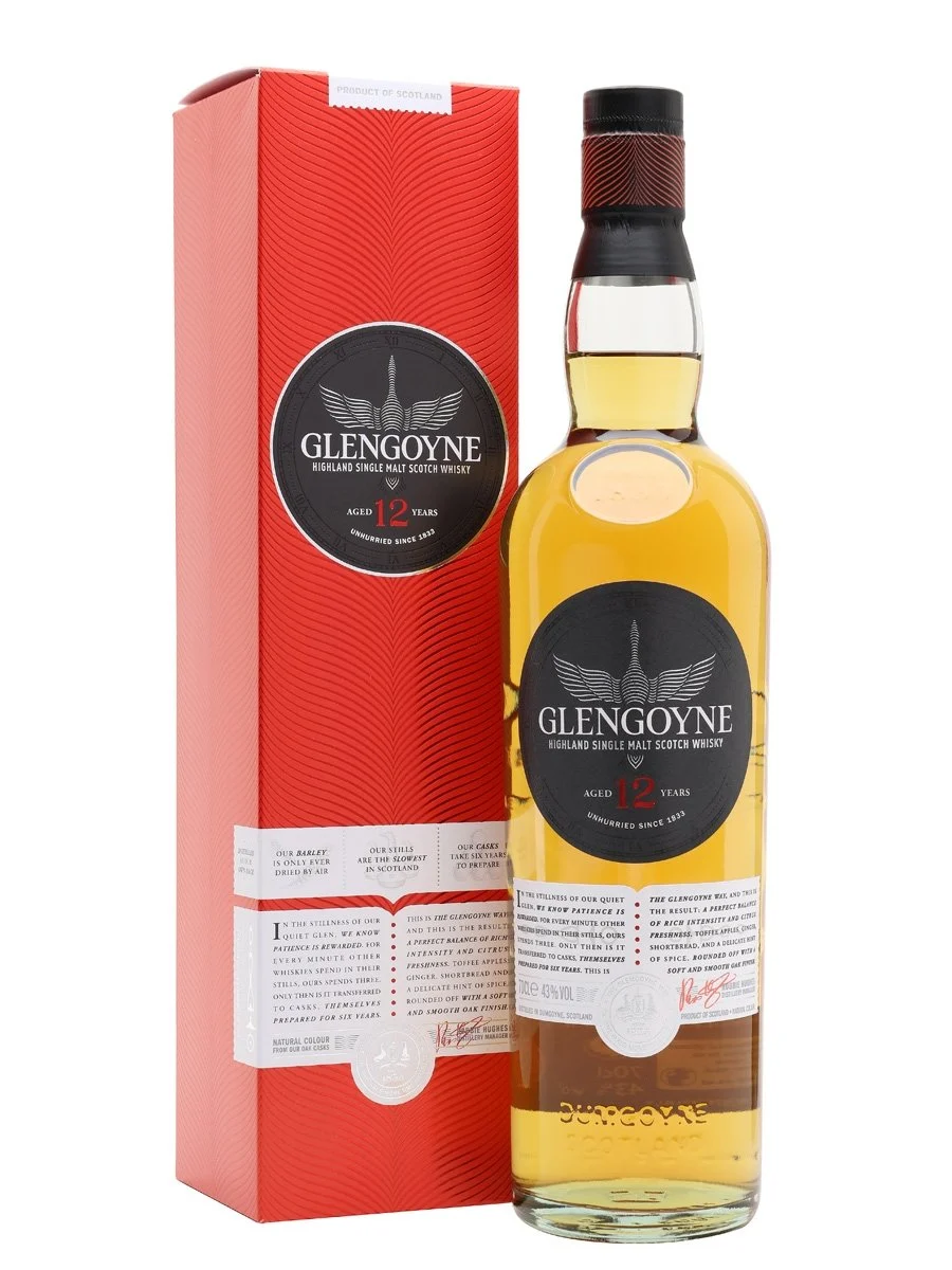 Whisky escocés de pura malta Glengoyne Highland de 12 años | 700ML