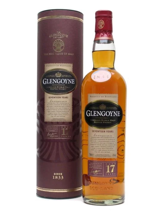 Glengoyne 17 Year Old Highland Single Malt Scotch Whisky - Whiskey