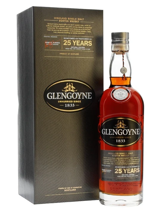 Glengoyne 25 Year Old Sherry Cask Highland Single Malt Scotch Whisky - Whiskey