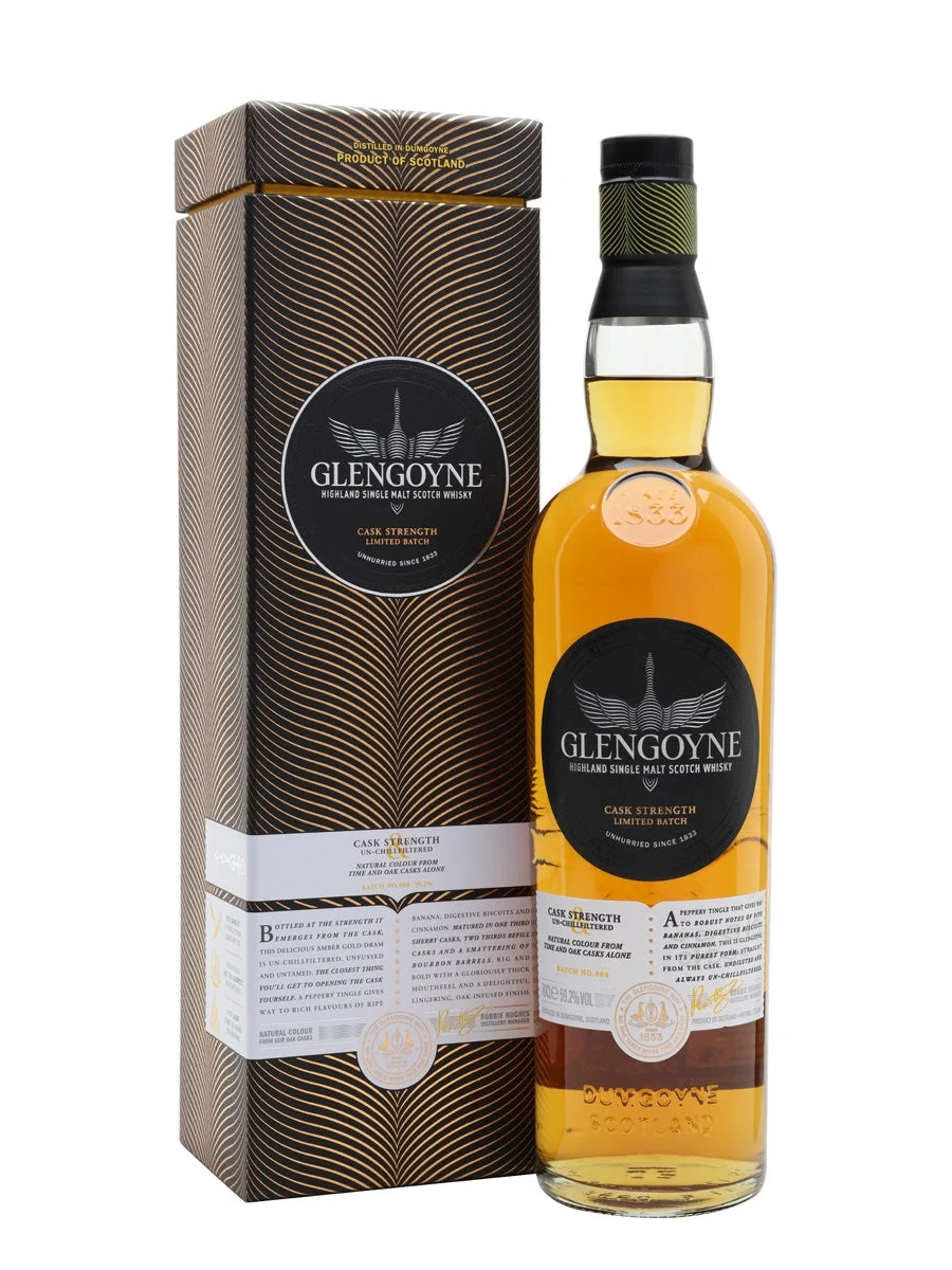 Glengoyne Cask Strength Lote 8 Whisky escocés de pura malta Highland | 700ML