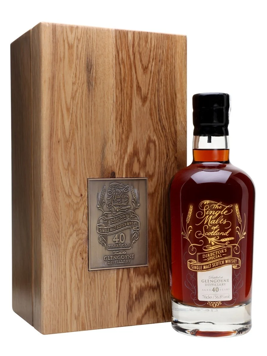 Glengoyne Batidor escocés de malta única Highland especial del director Sherry Cask de 40 años | 700ML - Whisky