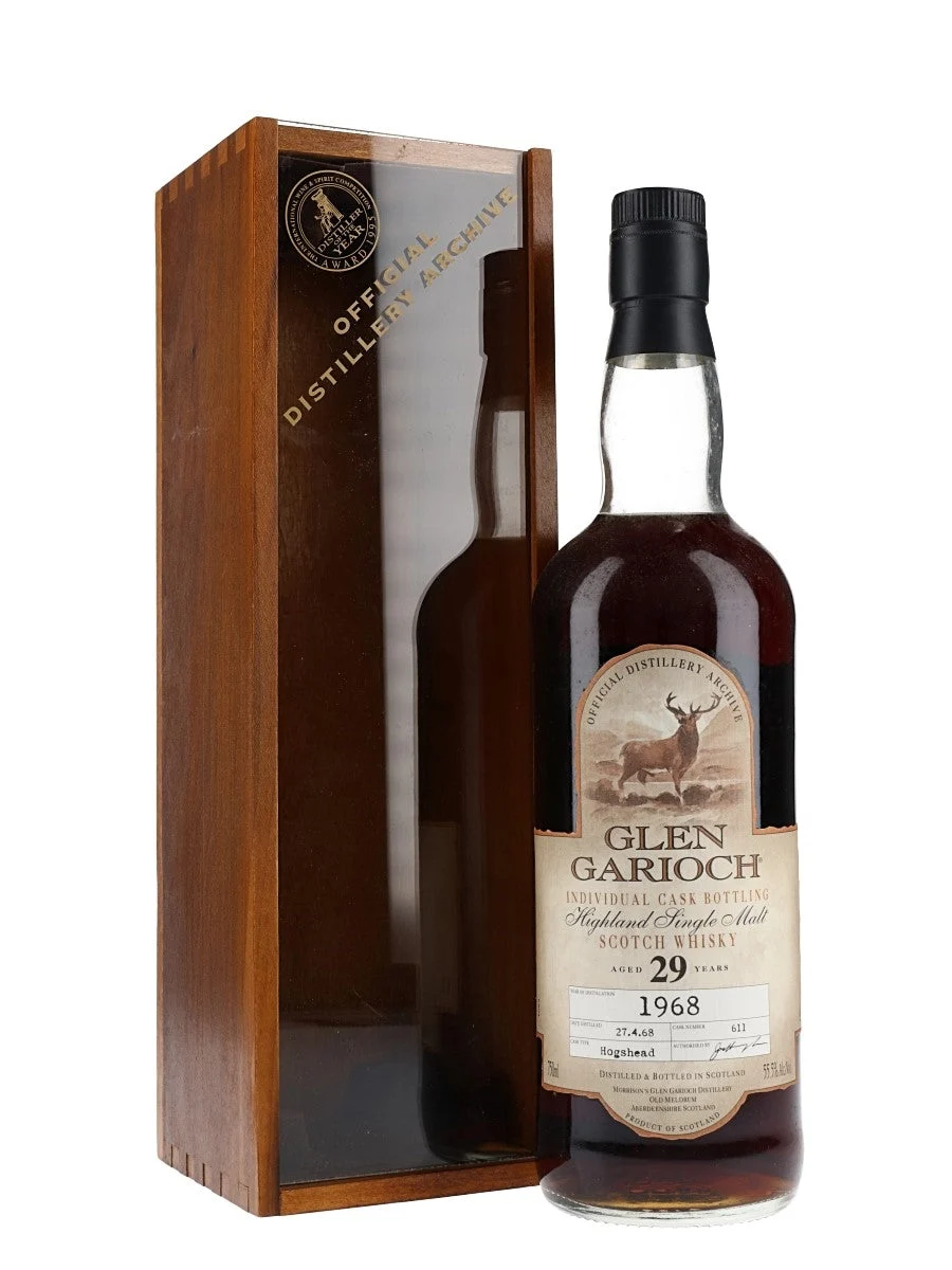 Glen Garioch 1968 29 Year Old Sherry Cask Highland Single Malt Scotch Whisky - Whiskey