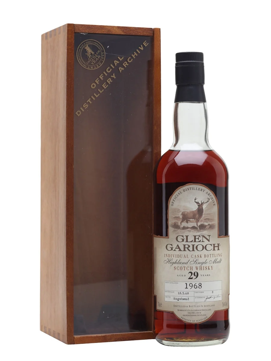 Glen Garioch 1968 29 Year Old Sherry Cask #8 Highland Single Malt Scotch Whisky | 700ML - Whiskey