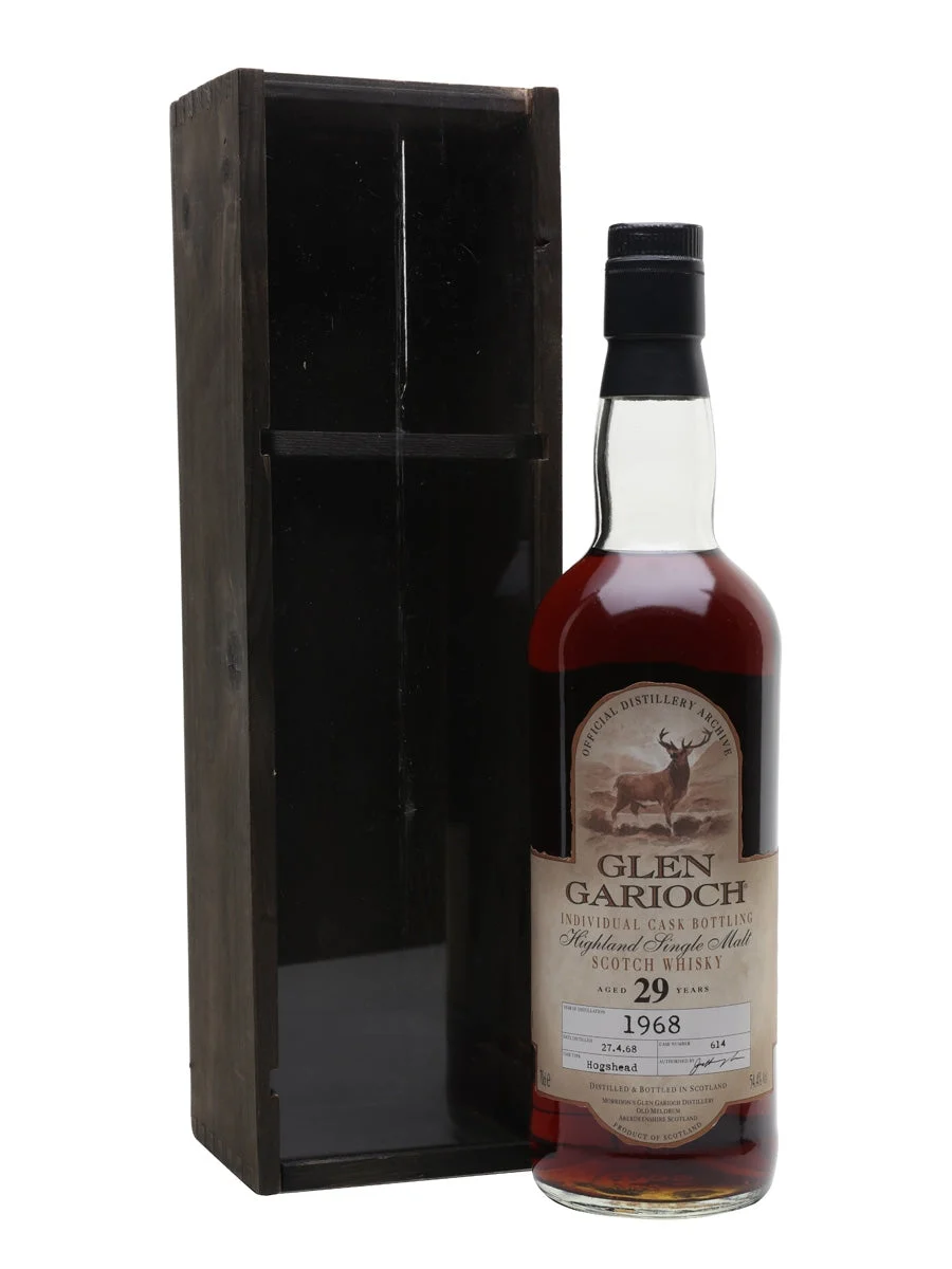 Glen Garioch 1968 29 Year Old Cask No.614 Highland Single Malt Scotch Whisky | 700ML - Whiskey