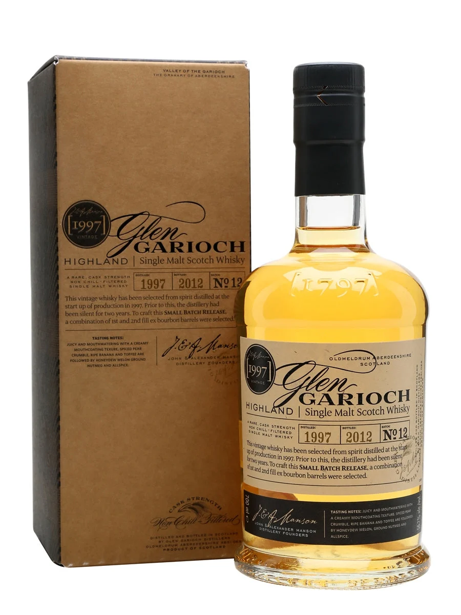 Glen Garioch 1997 Small Batch Release Highland Single Malt Scotch Whisky | 700ML - Whiskey