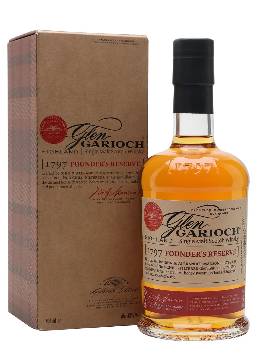 Glen Garioch Founder's Reserve Highland Single Malt Scotch Whisky | 700ML - Whiskey