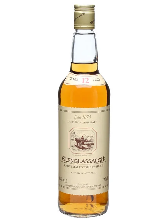 Glenglassaugh 12 Year Old Bot.1990s Highland Single Malt Scotch Whisky | 700ML - Whiskey
