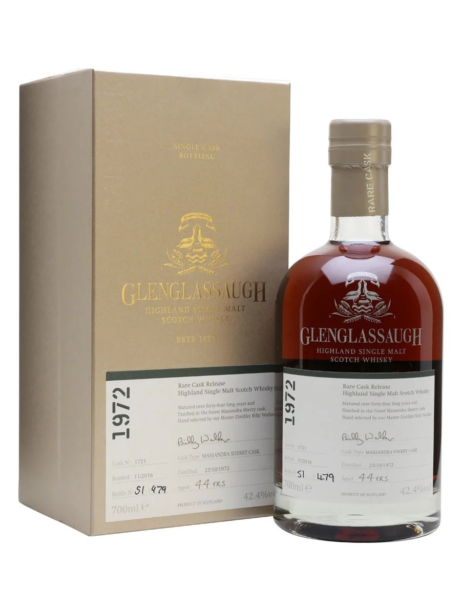 Glenglassaugh 1972 44 Year Old Rare Cask Release Batch 3 Highland Single Malt Scotch Whisky | 700ML - Whiskey