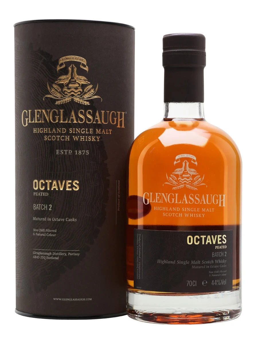 Glenglassaugh Octaves Peated Batch #2 Highland Single Malt Scotch Whisky | 700ML - Whiskey