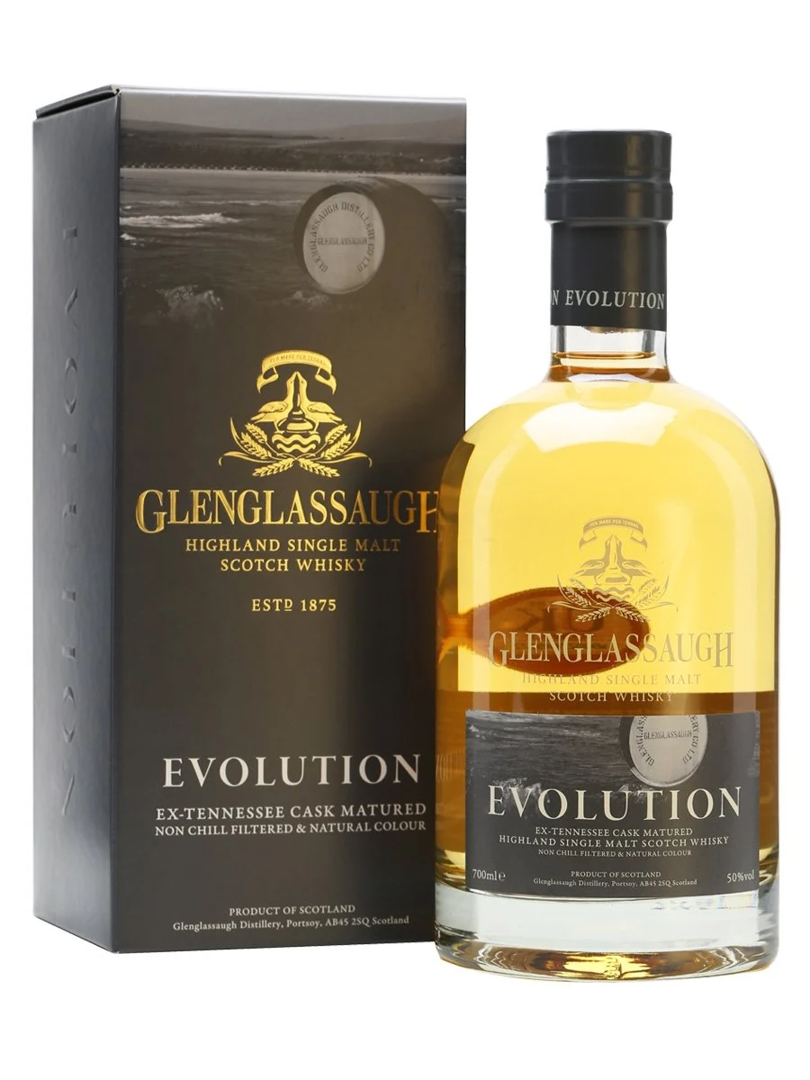 Whisky escocés de pura malta Glenglassaugh Evolution Highland | 700ML
